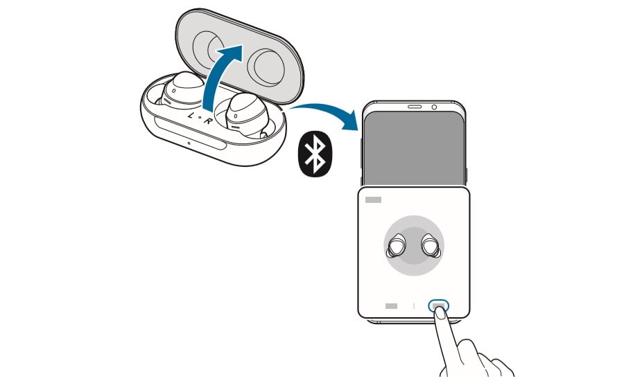 Під'єднання бездротових навушників B& O до пристрою